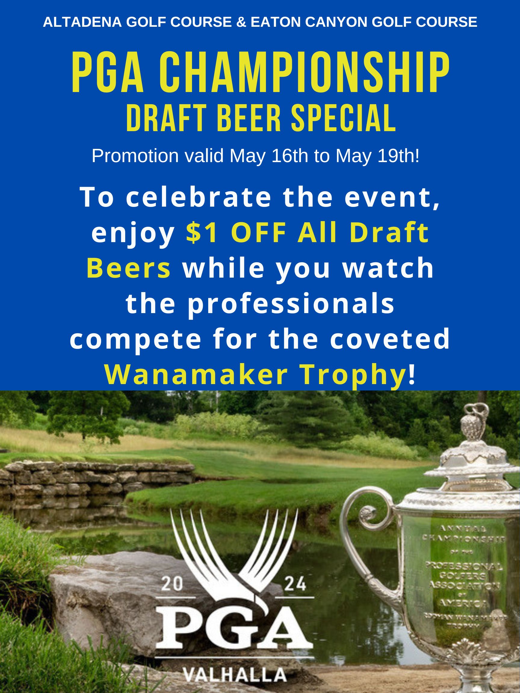 Masters Draft Beer Special